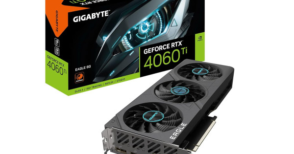 Buy Gigabyte RTX 4060 Ti Eagle 8GB GDDR6 Graphics Card GV